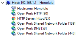 Scan multiple ports of a IP address range