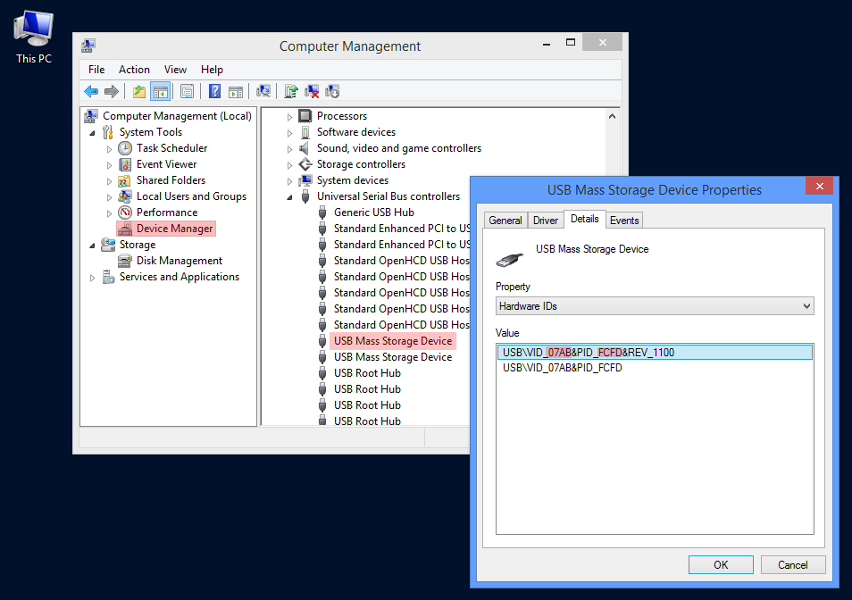 USB ID Database - ID and ID list - sz development